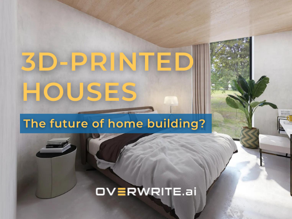 Pressing the Start Button on 3D-Printed Homes