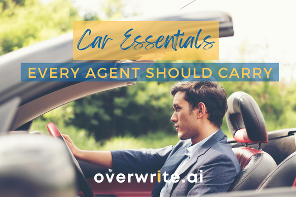 Car essentials every agent should carry 