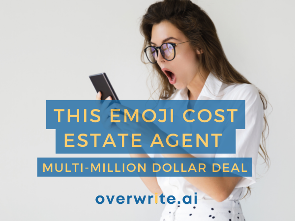 Real Estate Agent insults buyer with emoji and loses deal 😂