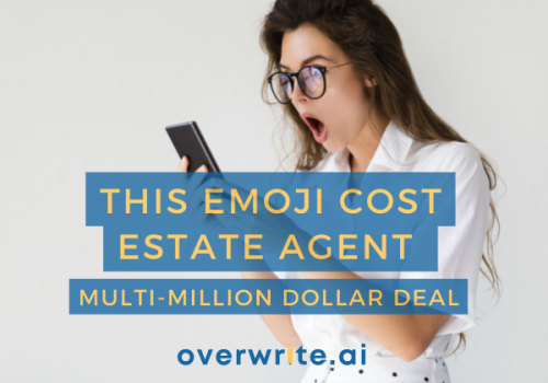 Real Estate Agents insults buyer with laughing emoji 😂