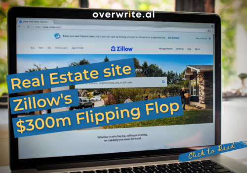 Real Estate site Zillow's Flipping Flop