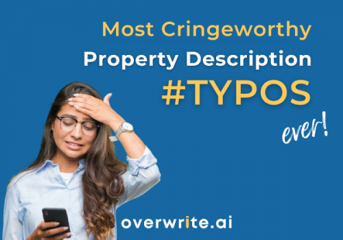 The Most Common and Cringeworthy Real Estate Descriptions TYPO'S